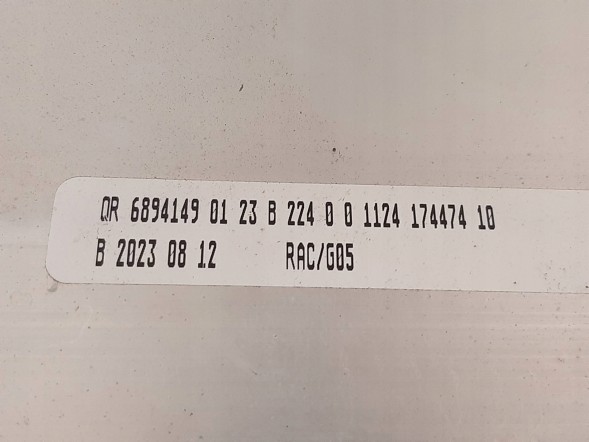 BMW OE 6894149 , BMW , 22247 САНКИ КОЛЯСКА БАЛКА ПІДВІСКА ЗАДНЯ BMW X5 G05 X6 G06 X7 G07 6894149
