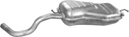 Polmo 01.103 Тлумік кінцевий skoda octavia seat toledo vw гольф 4 бора 1.8 2.0 2.3 обойма