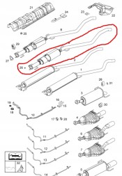 CHINA 095-201 17.137 DPF ANTPOL Opel astra h 1.9 cdti 74-88-110kw dpf fap глушник труба kombi 17.137
