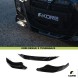 Китай KR0142201 Спліттер переднього бампера KORE для BMW 4 Серії G22 / G23 ABS Чорний Сапфір