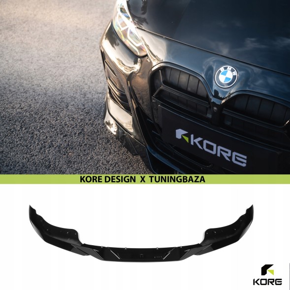 Китай KR0142201 Спліттер переднього бампера KORE для BMW 4 Серії G22 / G23 ABS Чорний Сапфір