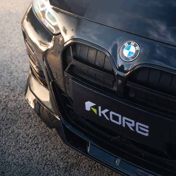 Китай KR0142201 Спліттер переднього бампера KORE для BMW 4 Серії G22 / G23 ABS Чорний Сапфір