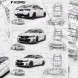 Китай KR0142201 Спліттер переднього бампера KORE для BMW 4 Серії G22 / G23 ABS Чорний Сапфір