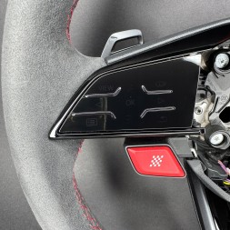 Audi OE 82A419091BF IXJ Кермо Audi RS3 8Y RS5 Алькантара червона нитка