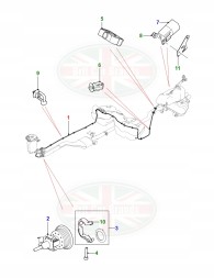 Jaguar OE Паливопровід Jaguar XE X760 T4N1337 GX735J249AC