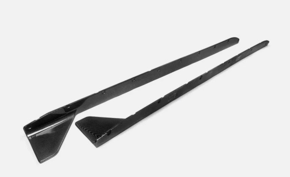 Китай 430752337 БІЧНІ НАКЛАДКИ ПОРОГІВ ПОРОГОВІ ПЛАНКИ ПОРОГИ BMW G80 G82 CARBON