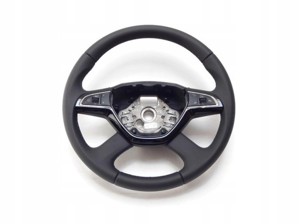 Skoda OE 5E0419091AC CWE НОВЕ ШКІРЯНЕ РУЛЬМО SKODA OCTAVIA III 13-17 Автосалон