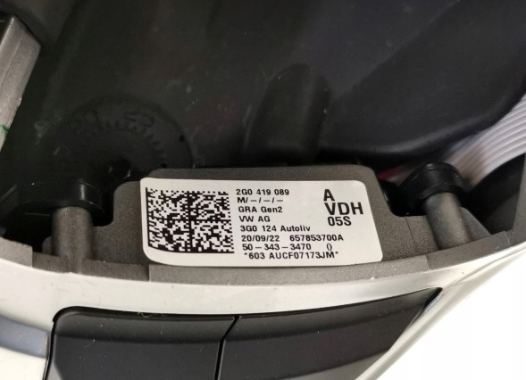 Volkswagen OE 2G0419089A, Kierownica, DWP527044, 2G0419089AVDH КЕРМО VW T-CROSS CADDY PASSAT ARTEON 3H 2G0419089A VDH НОВЕ ОРИГІНАЛ