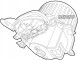 Denso DEA01012 Denso dea01012 внутрішній вентилятор