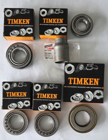 Timken D44WJ01-04T Jeep Grand Cherokee WJ Підшипники переднього моста + герметики DANA 44 2001-2004