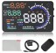 Philips ДИСПЛЕЙ ПРОЄКТОР LED LCD A8 HUD OBD2 5.5'' ГОДИННИК HEAD-UP DISPLAY