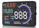 Philips ДИСПЛЕЙ ПРОЄКТОР LED LCD A8 HUD OBD2 5.5'' ГОДИННИК HEAD-UP DISPLAY