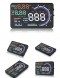 Philips ДИСПЛЕЙ ПРОЄКТОР LED LCD A8 HUD OBD2 5.5'' ГОДИННИК HEAD-UP DISPLAY