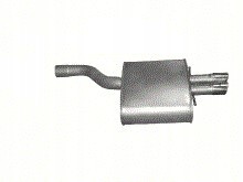Polmo 03.87 Кінцевий глушник bmw 5 e60+e61 525d +530d