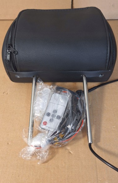 Китай 07168056685 7-дюймовий екран для автомобільного підголівника DC12V 800x480 бежевого кольору з блискавкою