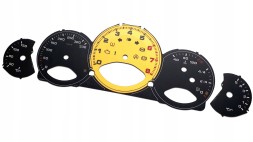 Moman 0089688088883 Porsche 911 997 ЛІЧИЛЬНИК ДИСКОВИЙ ГОДИННИК МИЛЬ/ГОД КМ CSTM