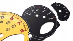 Moman 0089688088883 Porsche 911 997 ЛІЧИЛЬНИК ДИСКОВИЙ ГОДИННИК МИЛЬ/ГОД КМ CSTM