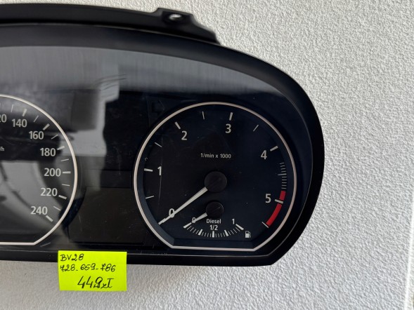 BMW OE СЧІТЧИК СПІДОМЕТРА ПРИЛАДОВА ПАНЕЛЬ BMW S.1 E81 E87 IK911019503X 95248100125435