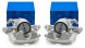 TOPGER BC-CI126+BC-CI127 ГАЛЬМІВНІ СУПОРТИ ПЕРЕДНІ ЛІВИЙ+ПРАВИЙ CITROEN C5 I II 57MM ДИСК 26MM