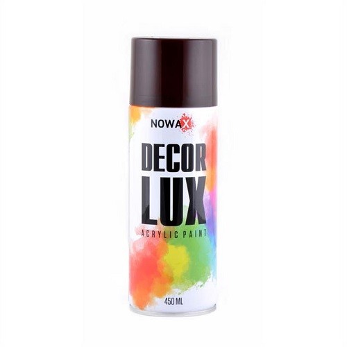 NX48026 NOWAX Фарба акрилова коричнева NOWAX 450мл RAL3007