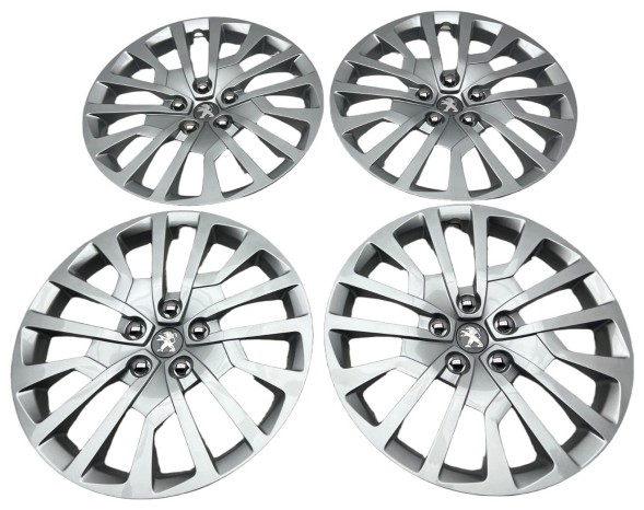 Peugeot OE 9810849877, DWP545192OE 4x Ковпаки комплект ковпаків 17" Peugeot 3008 5008 9810849877 Новий оригінал