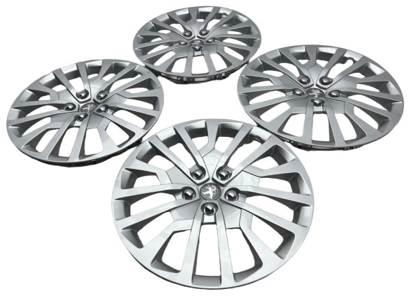 Peugeot OE 9810849877, DWP545192OE 4x Ковпаки комплект ковпаків 17" Peugeot 3008 5008 9810849877 Новий оригінал
