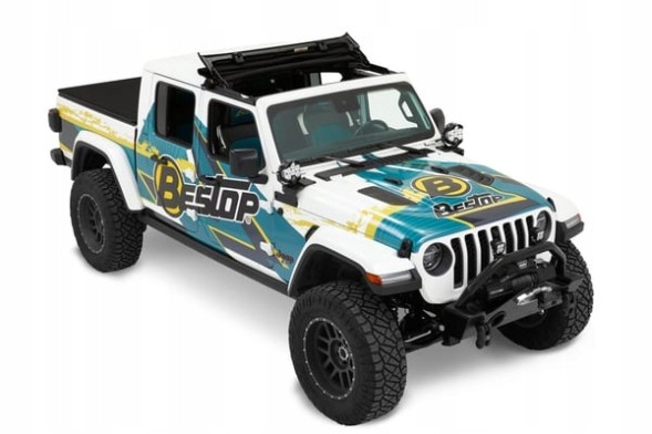 Best BT-52454-17 Тент для даху Bestop Sunrider Jeep Wrangler Black Twill