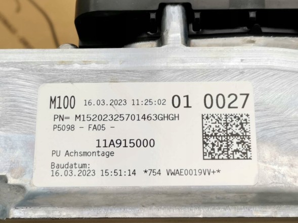 Volkswagen OE 1EE915684N, Ładowarka wysokiego napięcia, DWP527043, 1EE915684P, 1EE915684E ЗАРЯДНИЙ ПРИСТРІЙ ВИСОКОЇ НАПРУГИ VW ID.7 ID7 1EE915684N НОВИЙ ОРИГІНАЛ