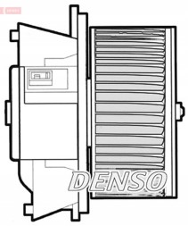 V-maxzone Part VIC-69304 Вентилятор для FIAT DOBLO Фургон/мінівен, DOBLO універсал,