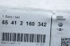 BMW OE 2160342 65412160342 КОМПЛЕКТ ДОДАТКОВОГО ОБЛАДНАННЯ ДЛЯ ПІДКЛЮЧЕННЯ iPOD BMW E87 E90 E60 E63 E70 E71