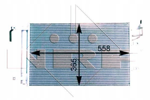 NRF 86228237 NRF Nrf35982 охолоджувач кондиціонера (з осушувачем) kia + помічник водія #33