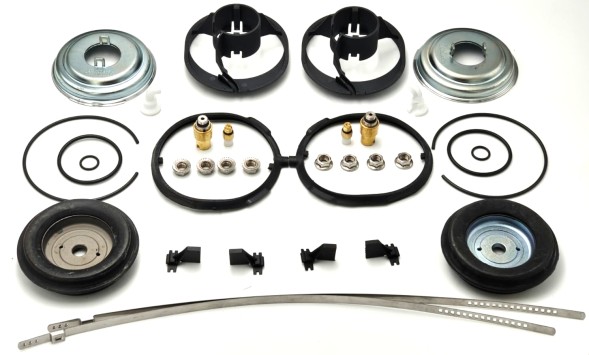 Proteile 4H0616039 4H0616040 3Y5616040 3Y5616039 Подушка амортизатора для AUDI A6 C7, A7, A8 D4, передня ліва+права, чудова якість