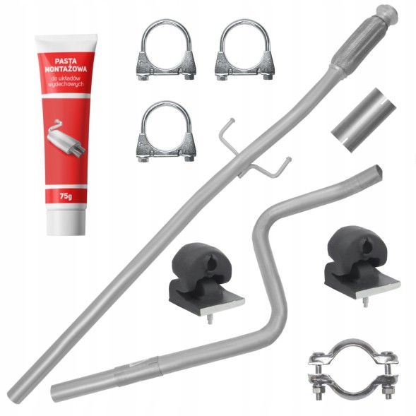 Ferroz ADFP-W2G43I0J3Q8T6P7 Труба вихлопна Citroen C3 + Pluriel I 1 1.4 HDI 2002-2009 Хетчбек Кабріолет