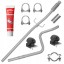 Ferroz ADFP-W2G43I0J3Q8T6P7 Труба вихлопна Citroen C3 + Pluriel I 1 1.4 HDI 2002-2009 Хетчбек Кабріолет