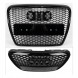 Pulse A6-RS101 Решітка радіатора Audi A6 C6 2004-2011 Чорний глянець Стиль RS6