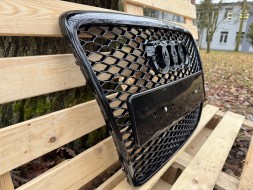 Pulse A6-RS101 Решітка радіатора Audi A6 C6 2004-2011 Чорний глянець Стиль RS6