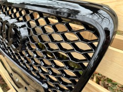 Pulse A6-RS101 Решітка радіатора Audi A6 C6 2004-2011 Чорний глянець Стиль RS6