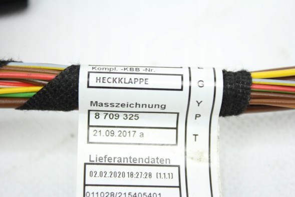 BMW OE 8709325 8709331 ВСТАНОВЛЕННЯ НОВОГО ОЕ ЖГУТА ЗАСУВКИ BMW F34 3GT КАМЕРА