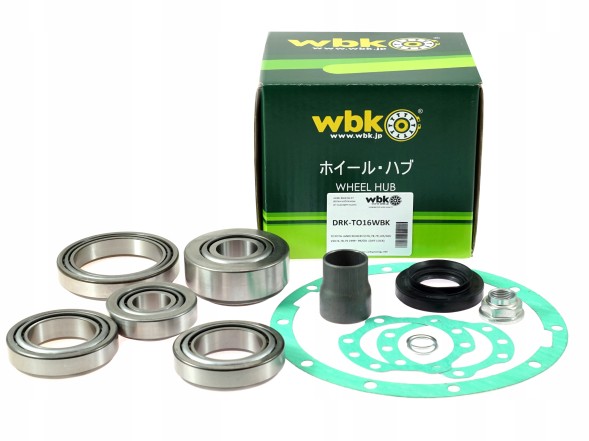 WBK DRK-TO16WBK КОМПЛЕКТ ПІДШИПНИКІВ ПЕРЕДНЬОГО ДИФЕРЕНЦІАЛА TOYOTA LAND CRUISER J7,J105 1998-З БЛОКУВАННЯМ
