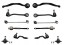 SRLine ALL4589A Поперечні важелі, ланки, наконечники, тяги, цапфи, втулки BMW X3 E83 ПЕРЕД