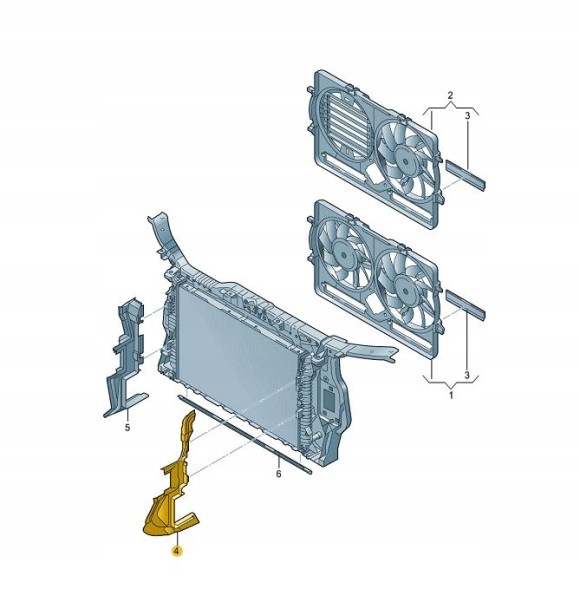 Audi OE 8T0121284S Повітряне кермо переднє праве audi a5 b8 aso оригінал від aso