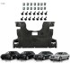 PC 1 51758035943 + SP ЗАХИСТ ДВИГУНА ПІД ДВИГУН BMW 5 F10 F11 GT F07 7 F01 F02 F04 + КРІПЛЕННЯ
