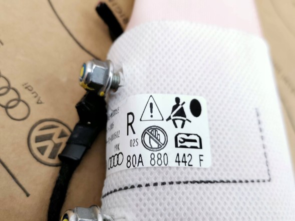 Audi OE 80A880442F, DWP525953OE ПОДУШКА БЕЗПЕКИ ПРАВА СИДІННЯ AIRBAG AUDI Q5 80A 80A880242F ОРИГІНАЛ