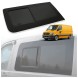 CHROMEMASTER CH-GL-0095-R36 Переднє ліве розкривне бокове скло для MERCEDES SPRINTER W906 2006-2018
