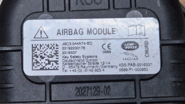 Jaguar OE PODUSZKA AIR BAG W DESKĘ JAGUAR E-PACE I-PACE AIRBAG Подушка безпеки пасажира в дошку JAGUAR E-Pace X540 I-Pace ОРИГ
