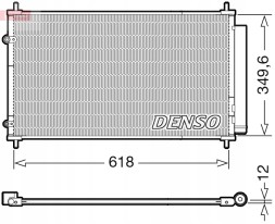 Denso DCN50117 Конденсатор, кондиціонер denso dcn50117