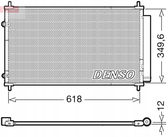Denso DCN50117 Конденсатор, кондиціонер denso dcn50117