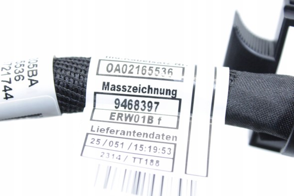 BMW OE 9468396 12519468396 ДЖГУТ ПРОВОДІВ НИЗЬКОВОЛЬТНОЇ ЕЛЕКТРОПРОВОДКИ ДВИГУНА BMW U06 U11 iX1 U10 iX2