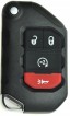 Китай 68416784AA,68416-784AA,OHT1130261 JEEP WRANGLER IV 4 GLADIATOR КЛЮЧ БЕЗ КЛЮЧА