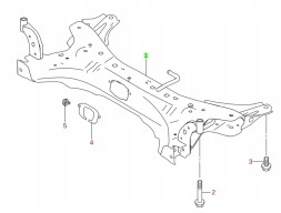 Suzuki OE 45810-81P00-SS SUZUKI IGNIS з 2017 - БАЛКА ПІДВІСИ, КОЛЮСКА